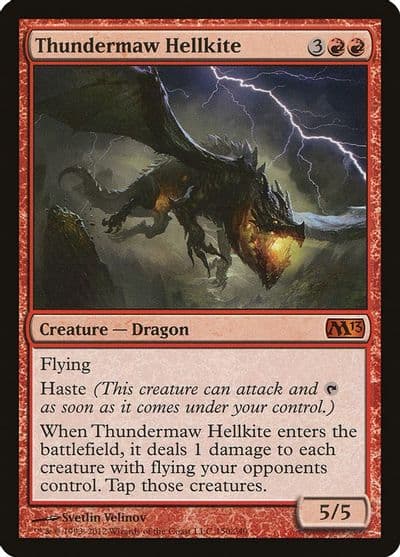 Thundermaw Hellkite Magic 2013 (M13) Magic card