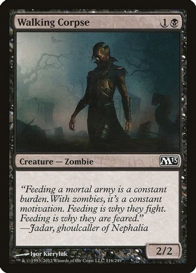 Walking Corpse Magic 2013 (M13) Magic card