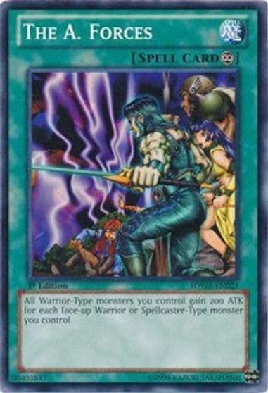 The A Forces Structure Deck: Samurai Warlords Yu-Gi-Oh! card
