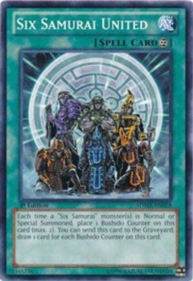 Six Samurai United Structure Deck: Samurai Warlords Yu-Gi-Oh! card