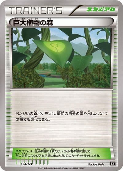 Forest of Giant Plants SM: The Best of XY Pokemon card