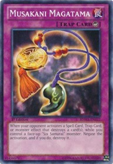 Musakani Magatama Structure Deck: Samurai Warlords Yu-Gi-Oh! card