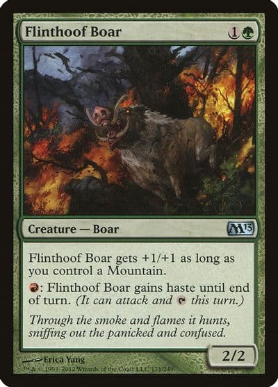 Flinthoof Boar Magic 2013 (M13) Magic card