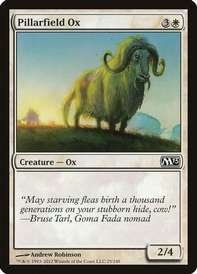 Pillarfield Ox Magic 2013 (M13) Magic card