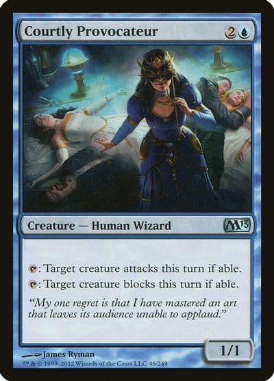 Courtly Provocateur Magic 2013 (M13) Magic card