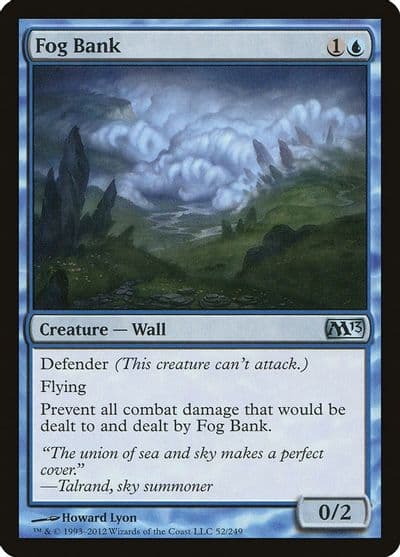 Fog Bank Magic 2013 (M13) Magic card
