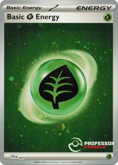 Grass Energy (2023) Professor Program Promos Pokemon card