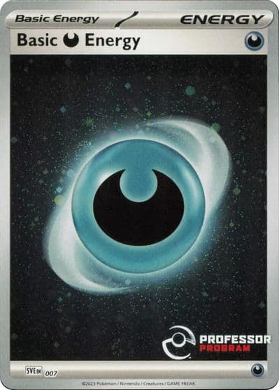 Darkness Energy (2023) Professor Program Promos Pokemon card
