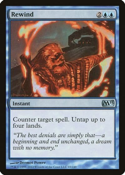 Rewind Magic 2013 (M13) Magic card