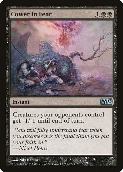 Cower in Fear Magic 2013 (M13) Magic card