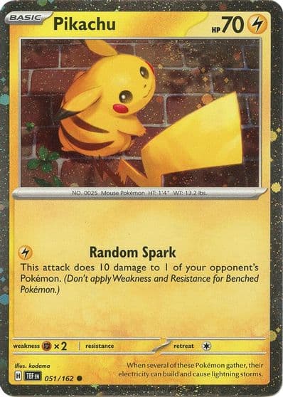 Pikachu (Cosmo Holo) Miscellaneous Cards & Products Pokemon card