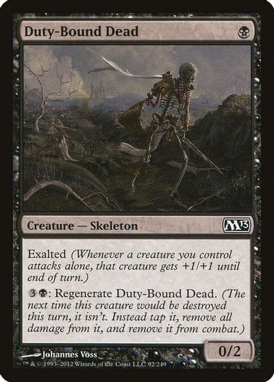 Duty Bound Dead Magic 2013 (M13) Magic card