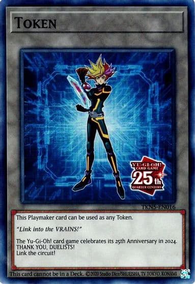 Token Playmaker Rage of the Abyss Yu-Gi-Oh! card