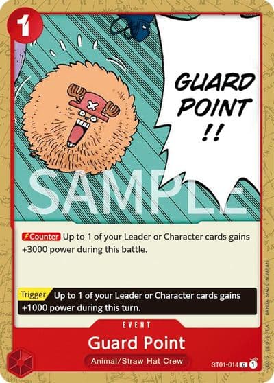 Guard Point Revision Pack Cards One Piece card