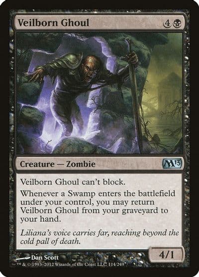 Veilborn Ghoul Magic 2013 (M13) Magic card