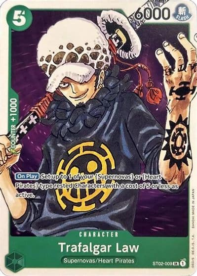 Trafalgar Law Revision Pack Cards One Piece card