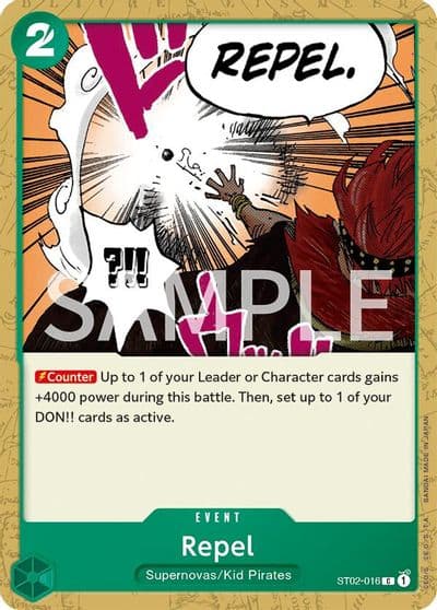 Repel Revision Pack Cards One Piece card