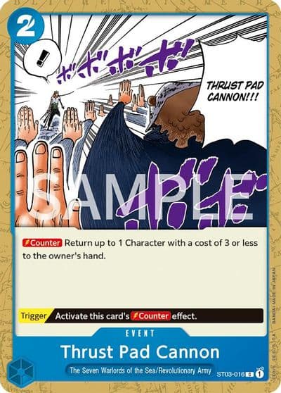 Thrust Pad Cannon Revision Pack Cards One Piece card