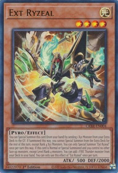 Ext Ryzeal Crossover Breakers Yu-Gi-Oh! card