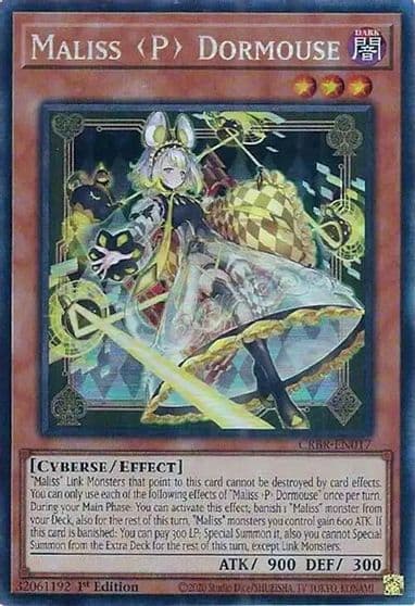 Maliss P Dormouse CR Crossover Breakers Yu-Gi-Oh! card