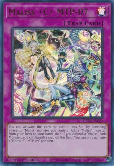 Maliss C MTP 07 Crossover Breakers Yu-Gi-Oh! card
