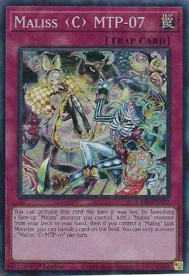 Maliss C MTP 07 CR Crossover Breakers Yu-Gi-Oh! card