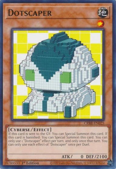 Dotscaper Crossover Breakers Yu-Gi-Oh! card
