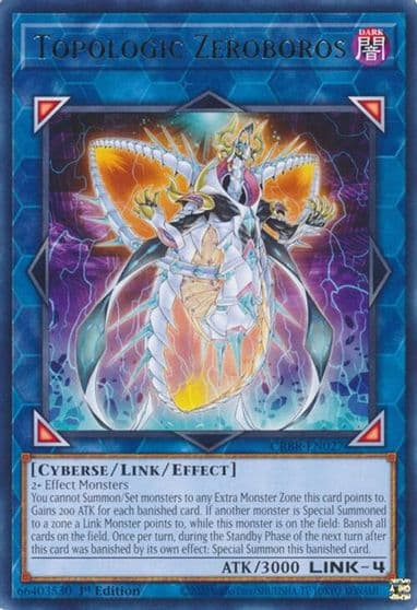 Topologic Zeroboros Crossover Breakers Yu-Gi-Oh! card