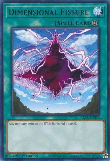Dimensional Fissure Crossover Breakers Yu-Gi-Oh! card