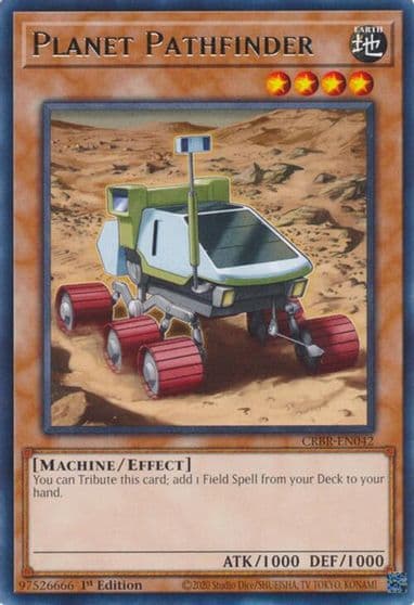 Planet Pathfinder Crossover Breakers Yu-Gi-Oh! card