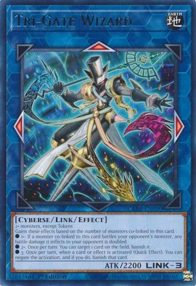 Tri Gate Wizard Crossover Breakers Yu-Gi-Oh! card