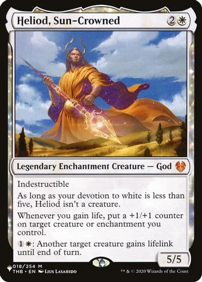 Heliod Sun Crowned The List Reprints Magic card