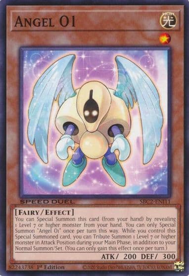 Angel O1 Speed Duel: Battle City Finals Yu-Gi-Oh! card