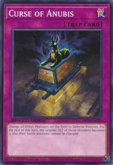 Curse of Anubis Speed Duel: Battle City Finals Yu-Gi-Oh! card