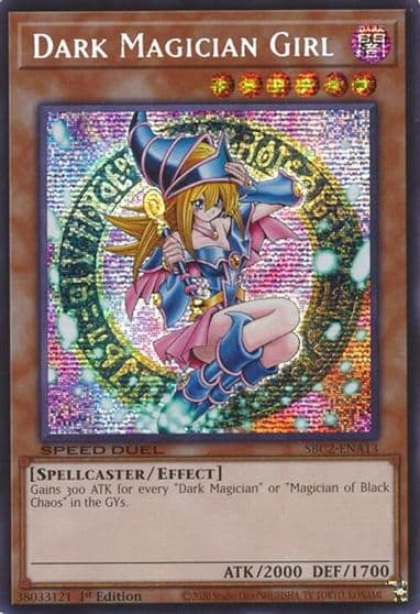 Dark Magician Girl PSR Speed Duel: Battle City Finals Yu-Gi-Oh! card
