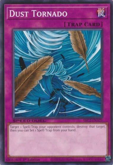 Dust Tornado Speed Duel: Battle City Finals Yu-Gi-Oh! card