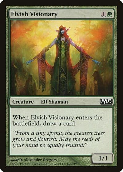 Elvish Visionary Magic 2013 (M13) Magic card