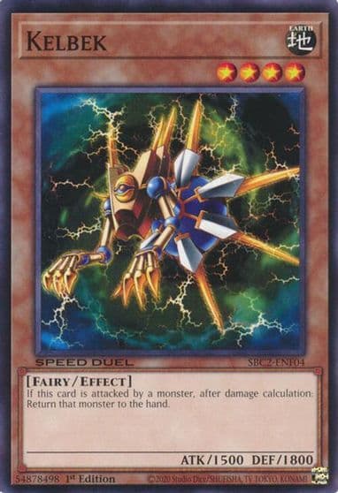 Kelbek Speed Duel: Battle City Finals Yu-Gi-Oh! card