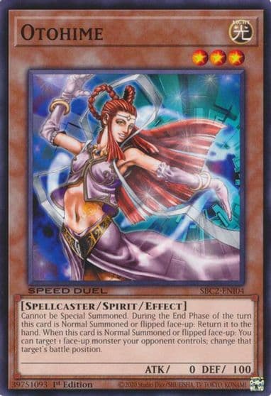 Otohime Speed Duel: Battle City Finals Yu-Gi-Oh! card