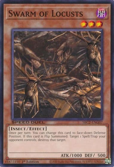 Swarm of Locusts Speed Duel: Battle City Finals Yu-Gi-Oh! card