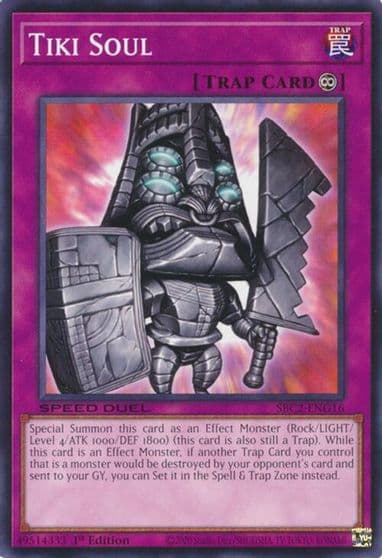 Tiki Soul Speed Duel: Battle City Finals Yu-Gi-Oh! card