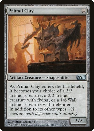 Primal Clay Magic 2013 (M13) Magic card