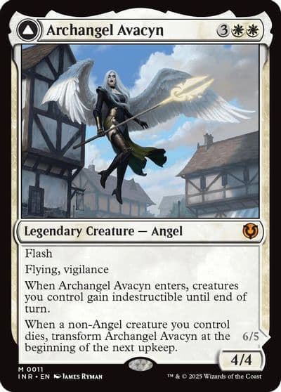 Archangel Avacyn Innistrad Remastered Magic card