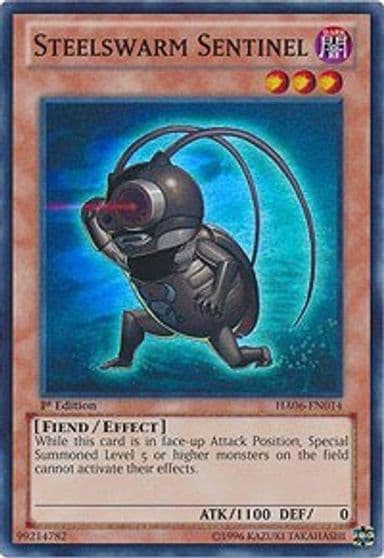 Steelswarm Sentinel Hidden Arsenal 6: Omega Xyz Yu-Gi-Oh! card