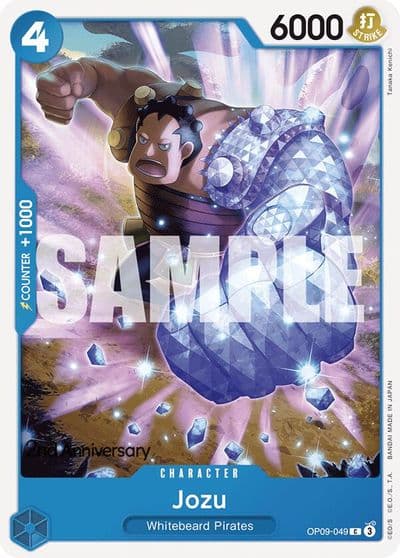 Jozu Emperors in the New World: 2nd Anniversary Tournament Cards One Piece card