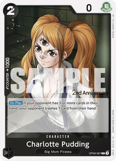 Charlotte Pudding Emperors in the New World: 2nd Anniversary Tournament Cards One Piece card