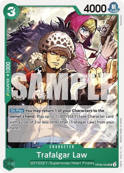 Trafalgar Law Emperors in the New World: 2nd Anniversary Tournament Cards One Piece card