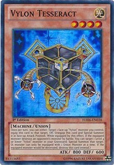 Vylon Tesseract Hidden Arsenal 6: Omega Xyz Yu-Gi-Oh! card
