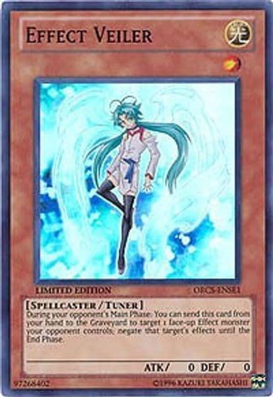 Effect Veiler Order of Chaos Yu-Gi-Oh! card