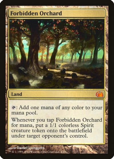 Forbidden Orchard From the Vault: Realms Magic card